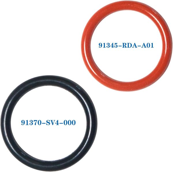 O-Ring Set HIHIAV Rubber Transmission Seal 2PCS-2