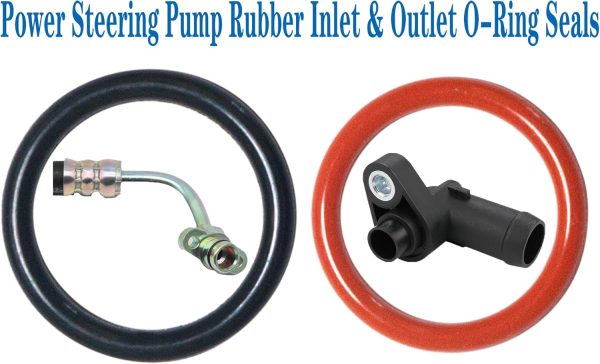 O-Ring Set HIHIAV Rubber Transmission Seal 2PCS-3