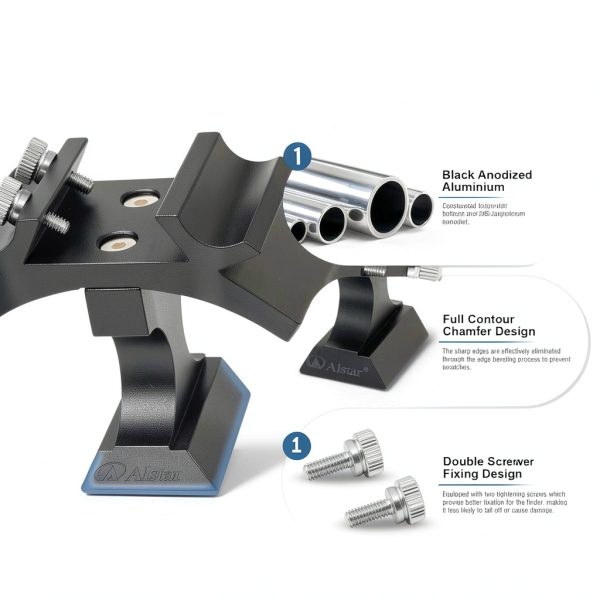 Alstar Tri Finder Scope Holder Anodized Aluminum-6
