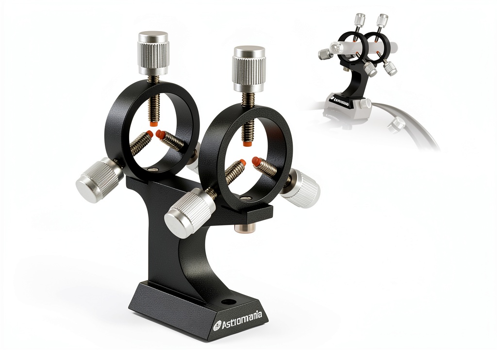 Astromania Telescope Finder Scope Holder made from premium aluminum alloy