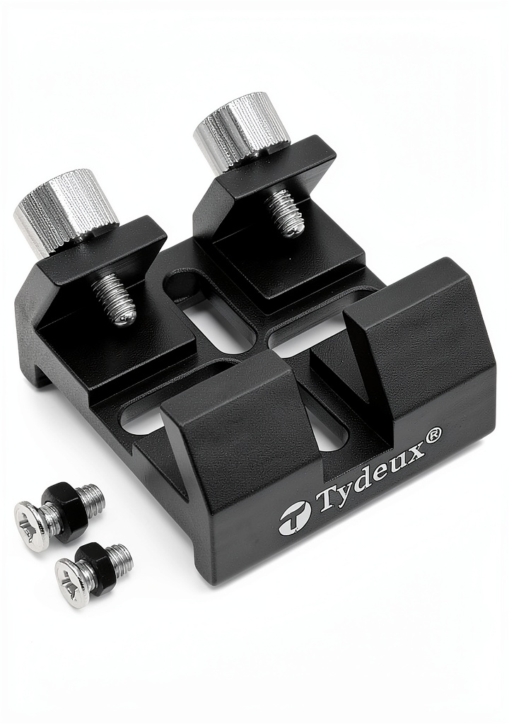 Tydeux dovetail base installed on a telescope tube