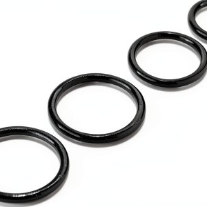 3mirrors Black Rubber O-Ring Set for Automotive-0