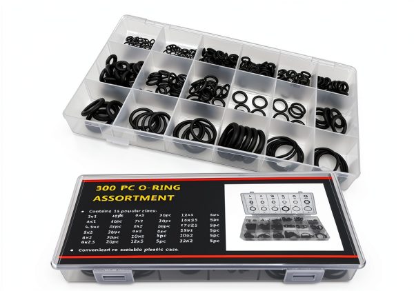 Nitrile Rubber O-Ring Set by Slykew for Automotive-3