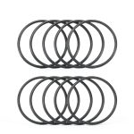 uxcell Nitrile Rubber O-Rings 65mm Black-0