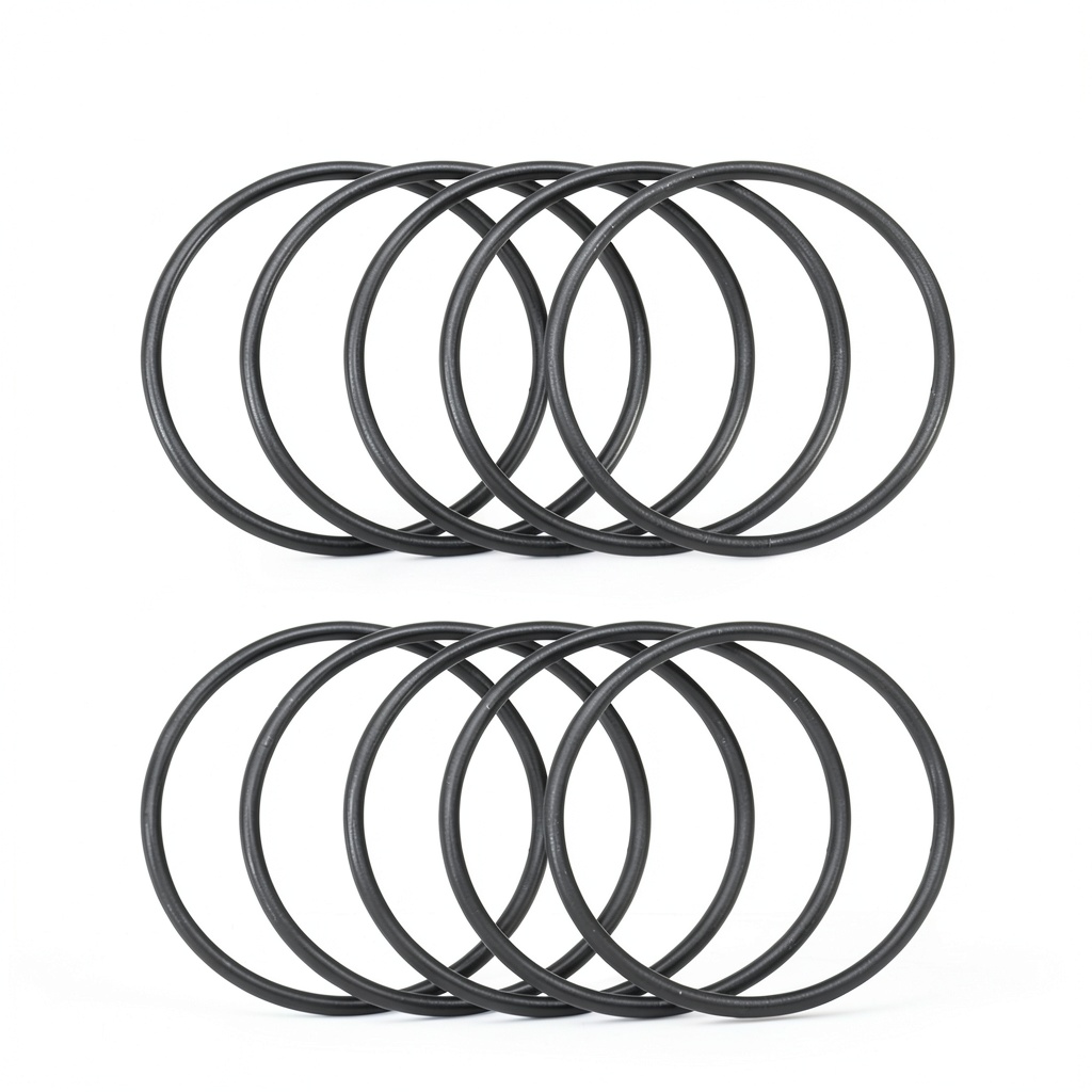 uxcell Nitrile Rubber O-Rings 65mm Black
