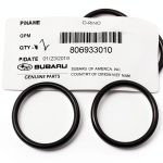 Subaru Fluorocarbon Water Pipe O-Rings Set 2pcs-0