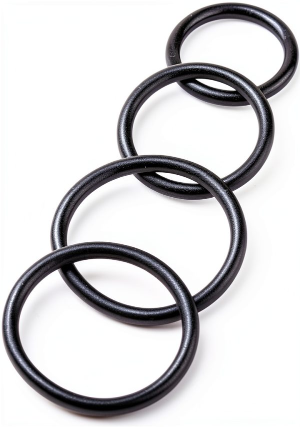 3mirrors Black Rubber O-Ring Set for Automotive-4
