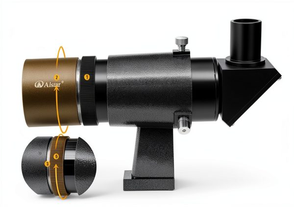 Alstar 9x50 Finder Scope Telescope Bright Optics-4