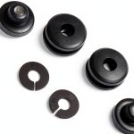 APDTY Engine Grommet Set 6 Pack Ready-to-Paint for Model 163770-0