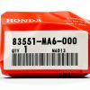 Honda Valve Cover Grommet 0.5in Flat Rubber Brass Black-2