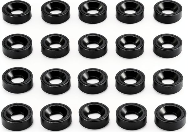 Valve Cover Grommet Set MAHLE Original Gasket Kit B32039 Machined-0