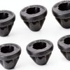 Engine Cover Grommet A ABSOPRO for VW Jetta 2009-2010 6pcs Black-0