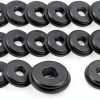 Handshake Valve Gasket 20pcs Black ijuicy Automotive Thickened Seal-0
