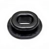 Honda Valve Cover Grommet 0.5in Flat Rubber Brass Black-0