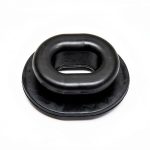 Honda Valve Cover Grommet 0.5in Flat Rubber Brass Black-0