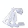 SHENGYIYISHENG Light Blue Plastic Shower Door Hinge Gasket 10pcs-6