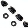 APDTY Engine Grommet Set 6 Pack Ready-to-Paint for Model 163770-1