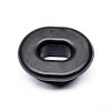 Honda Valve Cover Grommet 0.5in Flat Rubber Brass Black-1