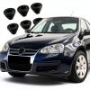 Engine Cover Grommet A ABSOPRO for VW Jetta 2009-2010 6pcs Black-1