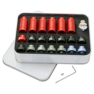 Gauge Comparator Kit Sunisfa Aluminum Headspace Gauge with Storage Box-0