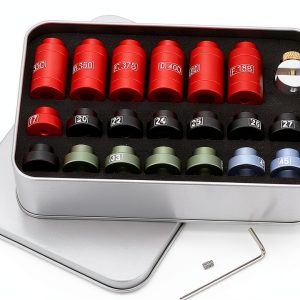 Headspace Gauge Comparator Kit Aluminum Alloy Body with Storage Box-0