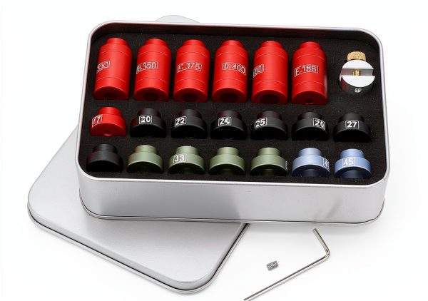 Headspace Gauge Comparator Kit Aluminum Alloy Body with Storage Box-0