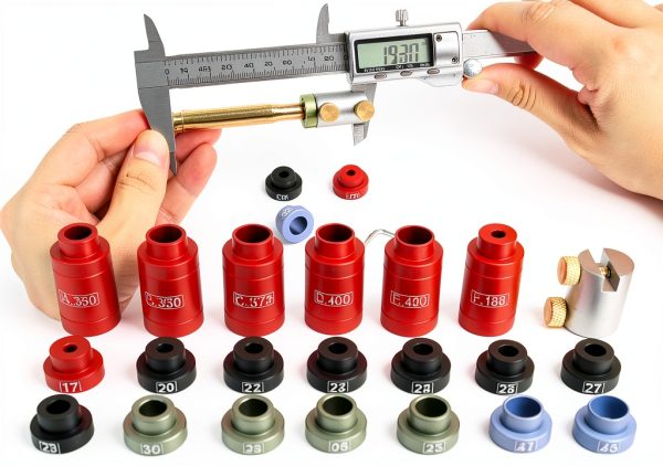 Headspace Gauge Comparator Kit Aluminum Alloy Body with Storage Box-2