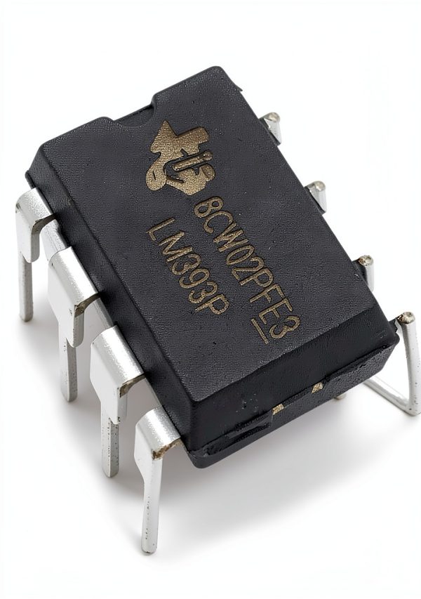 LM393P TI Dual Differential Comparator DIP8 Pack of 8 Low Power-0