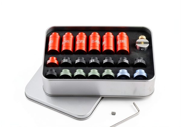 Headspace Gauge Comparator Kit Aluminum Alloy Body with Storage Box-6