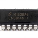 LM3914N-1 National Dot Bar Graph Driver Reg LED DIP18 Pack of 10-0
