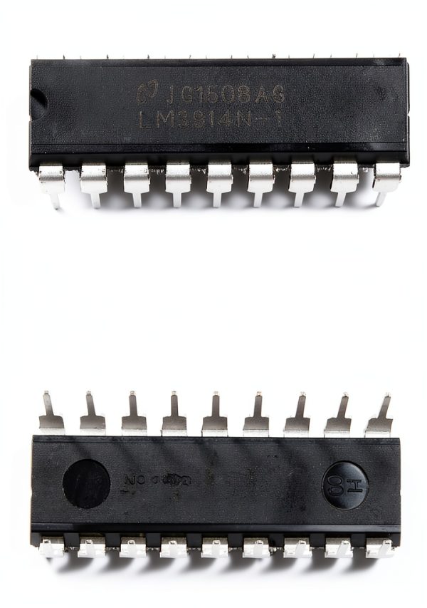 LM3914N-1 National Dot Bar Graph Driver Reg LED DIP18 Pack of 10-1