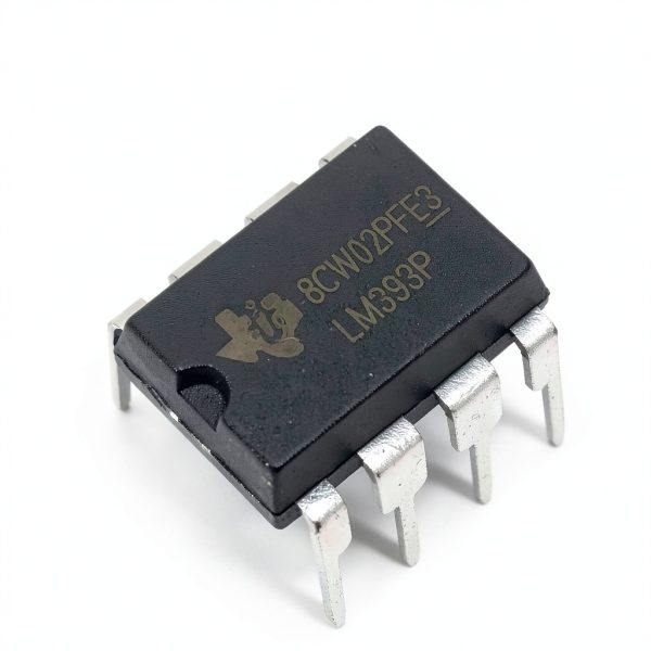 LM393P TI Dual Differential Comparator DIP8 Pack of 8 Low Power-1