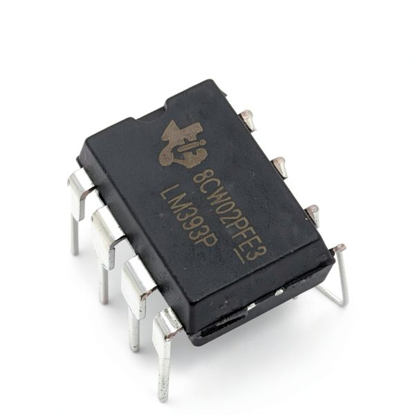 LM393P TI Dual Differential Comparator DIP8 Pack of 8 Low Power-2
