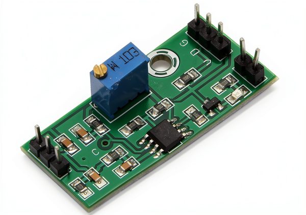3Pcs LM393 3.5-24V Voltage Comparator Module with LED Indicator High Level Output Analog Comparator Control-3