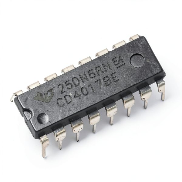 CD4017BE Horinktor CMOS 4017 Decoded Output Counter IC 3V to 15V DIP16-3