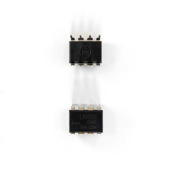 LM393 Comparator 30pcs Dual Differential IC – Low Power DIP‑8 Todiys-0