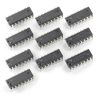 CD4017BE Horinktor CMOS 4017 Decoded Output Counter IC 3V to 15V DIP16-0