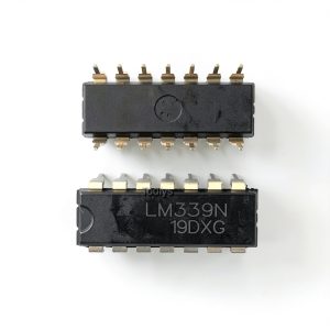 New 30Pcs for LM339 0.3V~+36V 50mA DIP-14 Low Power Quad Voltage Comparators IC LM339N-0