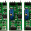 3Pcs LM393 3.5-24V Voltage Comparator Module with LED Indicator High Level Output Analog Comparator Control-0