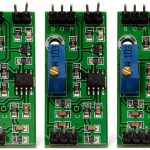 3Pcs LM393 3.5-24V Voltage Comparator Module with LED Indicator High Level Output Analog Comparator Control-0