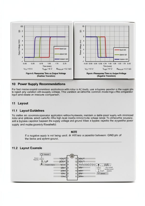 Texas Instruments/National Semiconductor LM339N LM339 Quad Comparator ICs (Pack of 8)-4