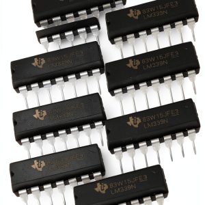 Texas Instruments/National Semiconductor LM339N LM339 Quad Comparator ICs (Pack of 8)-0