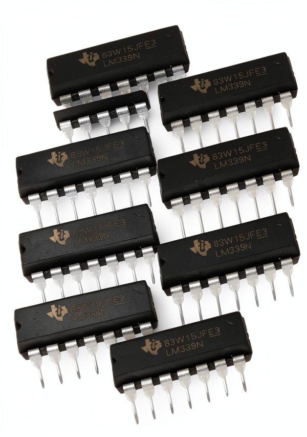 Texas Instruments/National Semiconductor LM339N LM339 Quad Comparator ICs (Pack of 8)-0