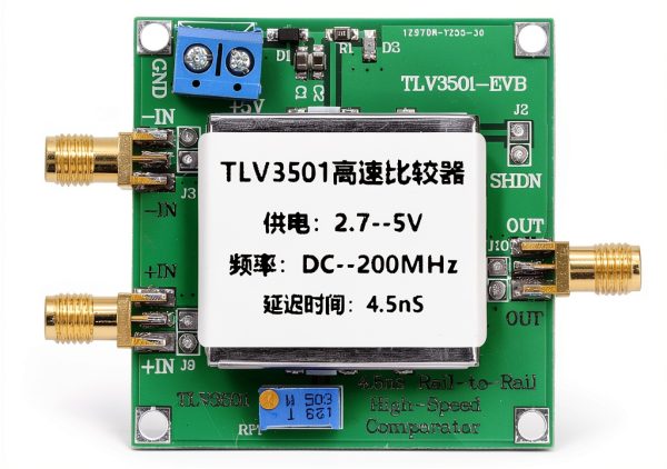 Eujgoov High Speed Comparator Module with Frequency Meter TLV3501 Rail-to-Rail Output for Low-Voltage Applications-0