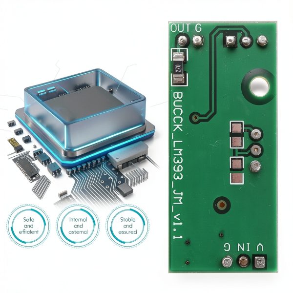 3Pcs LM393 3.5-24V Voltage Comparator Module with LED Indicator High Level Output Analog Comparator Control-4